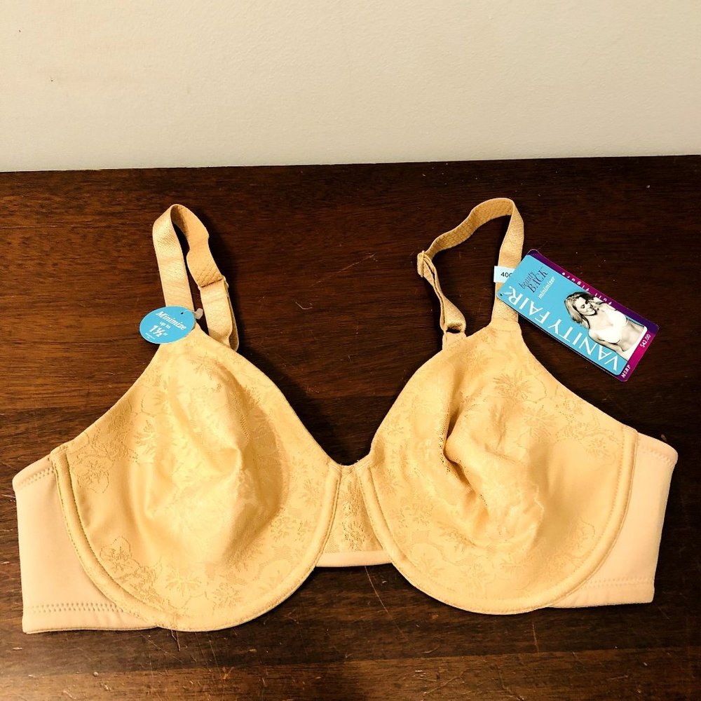 Vanity Fair Beauty Back Minimizer Full Figure 38D